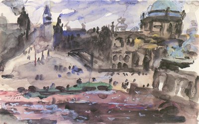 Castle Freedom by Lovis Corinth